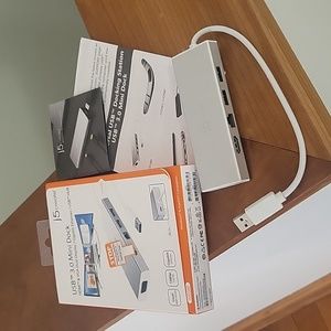 Universal USB Docking Station 3.0 Mini Dock From J5Create